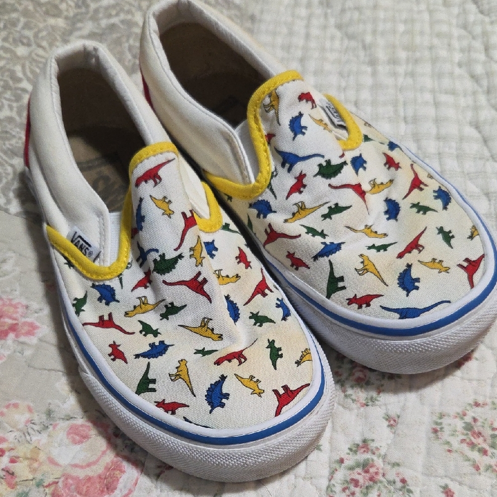 Vans Dinosaur Slip-Ons